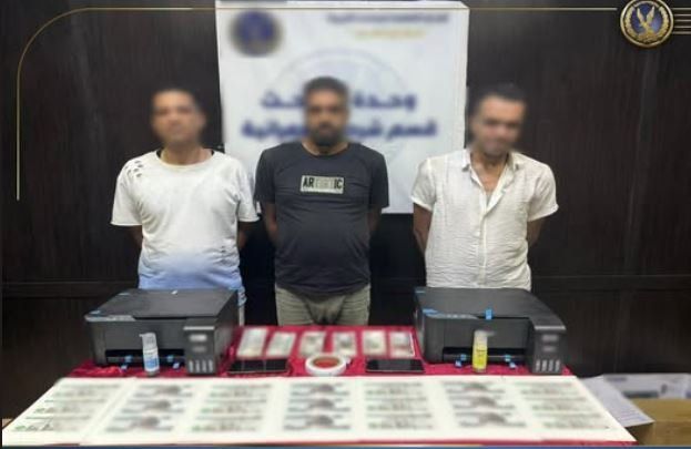 ضبط 3 متهمين بتزوير الأموال بالجيزة وترويجها على المواطنين