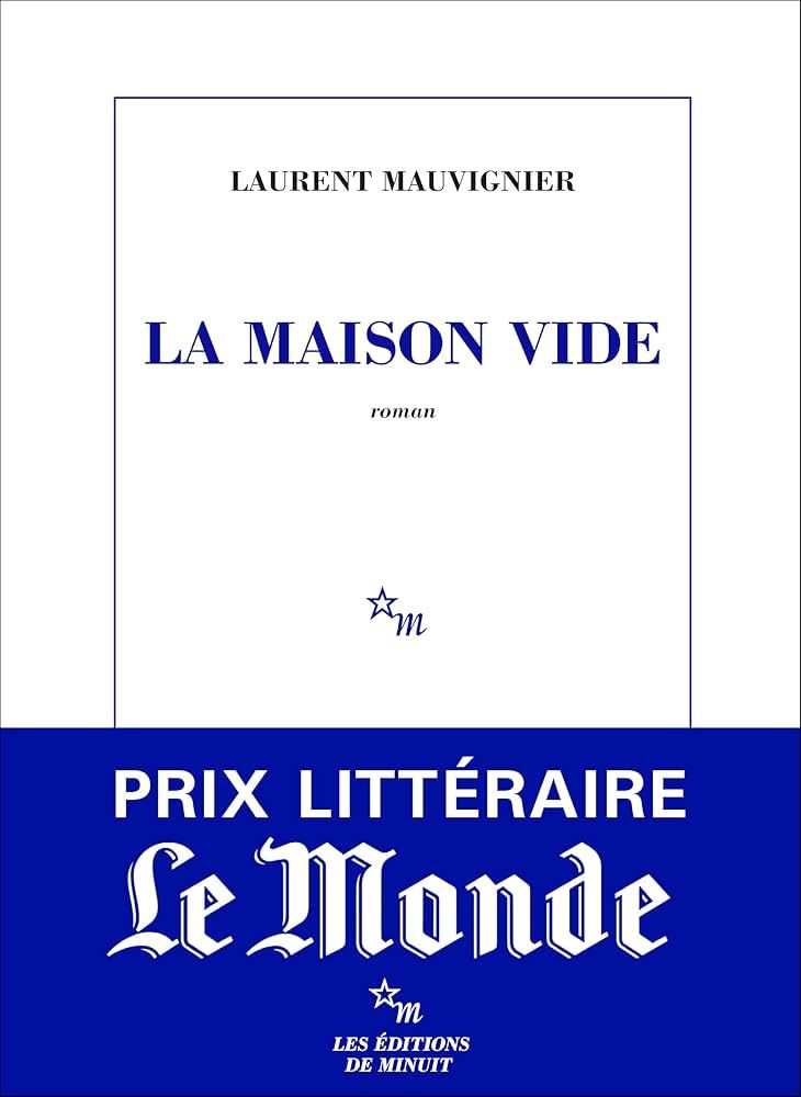 غلاف رواية La Maison Vide للوران موفينييه. (Editions de Minuit)