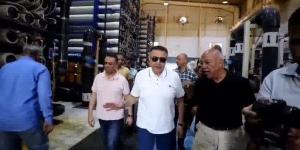 محافظ البحر الأحمر يتابع ميدانياً أعمال تطوير محطة تحلية المياه - هرم مصر