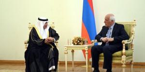 سفير دولة الكويت في يريفان يقدم أوراق اعتماده إلى الرئيس الأرميني - هرم مصر