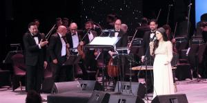 كامل العدد عنوان ليلة فى حب بليغ ووردة على المسرح الكبير - هرم مصر