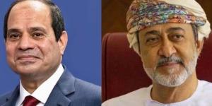 الرئيس السيسي يتلقى تهنئة من سلطان عمان بمناسبة عيد الأضحى المبارك - هرم مصر