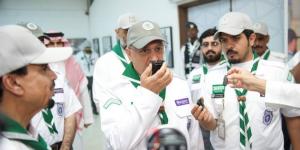 وزير التعليم رئيس جمعية الكشافة يقف على جاهزية المعسكرات الكشفية في موسم حج - هرم مصر