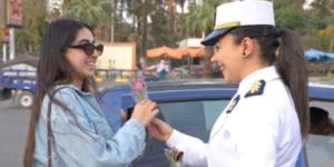 كيف احتفلت وزارة الداخلية بعيد الأضحى؟.. ورود وأفراح - هرم مصر