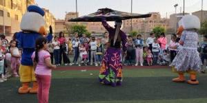 مدير الرياضة يشارك في احتفالات العيد بمركز شباب مساكن إسكو - هرم مصر