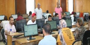 مركز التحول الرقمي بجامعة جنوب الوادي يجري اختبارات لـ 134 باحثاً - هرم مصر