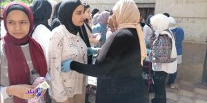 ماراثون الثانوية العامة 2025 | تفتيش الطلاب بمداخل اللجان قبل بدء الامتحان - هرم مصر