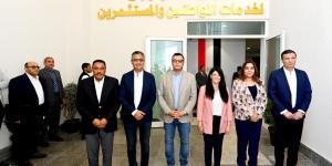 افتتاح المركز التكنولوجي للمواطنين بالعلمين الجديدة صور - هرم مصر