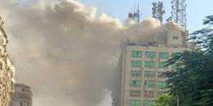 عاجل .. الصحة: إصابة 14 مواطنًا فى حريق سنترال رمسيس ونقلهم للمستشفى - هرم مصر