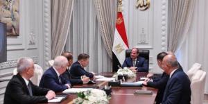 الرئيس السيسي يلتقي المدير العام لهيئة الطاقة النووية الروسية - هرم مصر