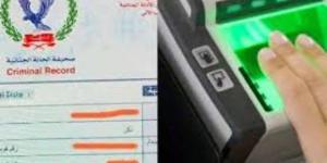 طرق ورسوم استخراج فيش جنائى إلكتروني - هرم مصر