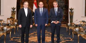 الرئيس السيسى يستقبل وزير خارجية إيران ومدير الوكالة الدولية للطاقة الذرية - هرم مصر