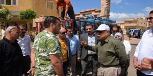 محافظ الدقهلية يفاجئ محطة تعبئة أسطوانات الغاز بقلابشو - هرم مصر