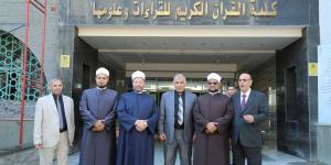 أمين (البحوث الإسلامية) يفتتح المنفذ الدَّائم لإصدارات الأزهر في (أصول الدِّين) بطنطا - هرم مصر