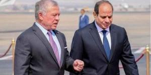الملك عبدالله الثاني والرئيس السيسي يؤكدان وقوفهما ضد أي انتهاك يطال الدول العربية - هرم مصر