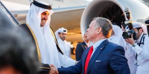 الملك لأمير قطر: أمن قطر من أمن الأردن #عاجل - هرم مصر
