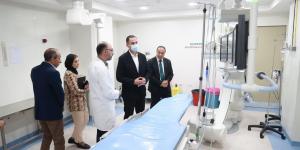 نائب وزير الصحة يتفقد مشروع تطوير مستشفى أبنوب المركزي بأسيوط - هرم مصر