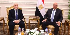 بدوي يستقبل رئيس هيئة النيابة الإدارية للتهنئة بانتخابه رئيسا لمجلس النواب - جريدة هرم مصر