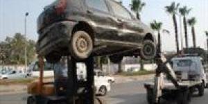 رفع 42 سيارة ودراجة نارية متروكة ومتهالكة من شوارع القاهرة والجيزة - جريدة هرم مصر