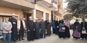 وفد أزهرية القليوبية يقدّم العزاء في ضحايا تسريب الغاز بقرية ميت عاصم - جريدة هرم مصر