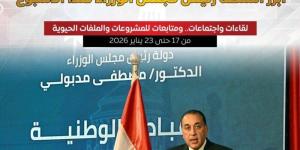 لقاءات واجتماعات.. أبرز أنشطة رئيس الوزراء هذا الأسبوع - جريدة هرم مصر