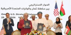 سلطنة عمان والولايات المتحدة الأمريكية تعقدان الحوار الاستراتيجي الثالث بمسقط - جريدة هرم مصر