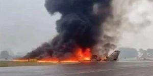 تحطم طائرة خاصة تقل 8 أشخاص بمطار بانجور بولاية مين الأمريكية - جريدة هرم مصر