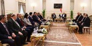 المستشار هشام بدوي يستقبل رئيس هيئة قضايا الدولة لتهنئته بانتخابه رئيساً لمجلس النواب - جريدة هرم مصر