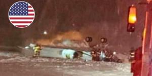 ماذا يحدث؟.. تحطّم طائرة خاصة تقل ثمانية أشخاص أثناء إقلاعها بولاية «مين» الأمريكية - جريدة هرم مصر