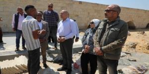 محافظ القاهرة يتفقد أعمال ترميم سور مجرى العيون وتطوير محيط السيدة عائشة - جريدة هرم مصر