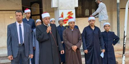 مدير الأزهر بالقليوبية يتفقد معاهد القناطر الخيرية  - هرم مصر