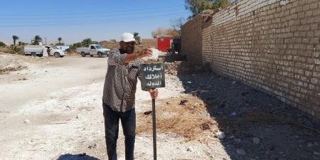 استرداد ٧٥ فدان زراعة ومبانى فى ٢٢ حالة إزالة بأرمنت