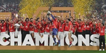 ابرز ردود فعل لاعبي الاهلي بعد التتويج بلقب السوبر