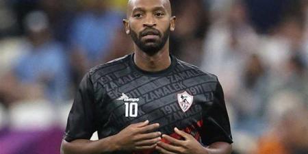 جوزيه جوميز يقرر استبعاد شيكابالا من مباراة الزمالك والبنك الأهلي في الدوري الممتاز