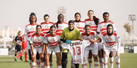 سيدات الزمالك يهزمن المصري بسباعية نظيفة في الدوري الممتاز