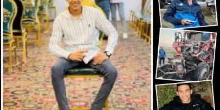 3 جنازات تهز شبين القناطر مصرع شباب في حادث مروع على طريق بلبيس - هرم مصر