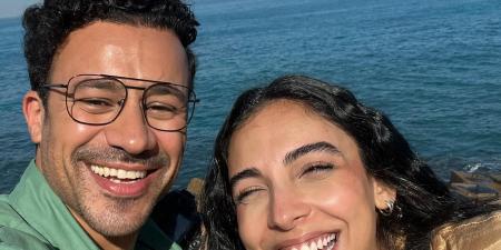 كلاكيت ثانى مرة أحمد داود أمام سلمى أبو ضيف فى فيلم إذما - هرم مصر