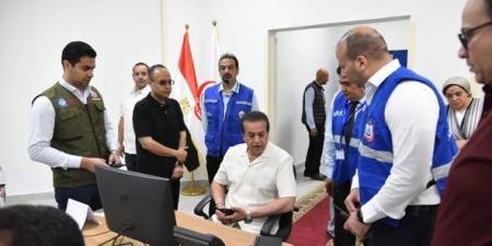 وزير الصحة يتفقد مستشفى الحمام المركزي بمحافظة مطروح - هرم مصر