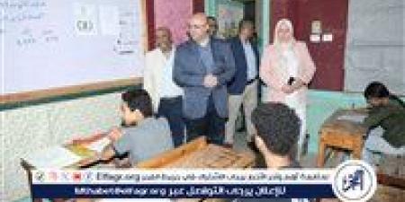 محافظ بني سويف يتفقد لجان امتحانات الشهادة الإعدادية في يومها الأول - هرم مصر