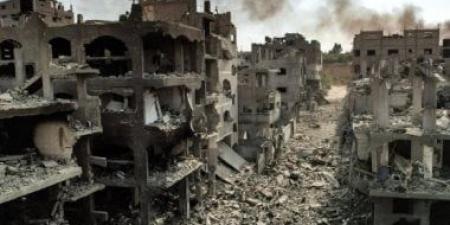 استشهاد وإصابة 14 فلسطينيا إثر استهداف نقطة توزيع مساعدات بغزة - هرم مصر