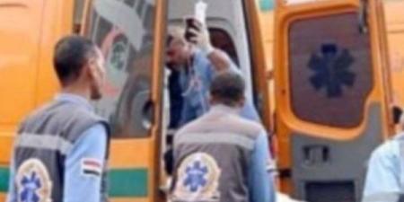 إصابة 13شخصا في حادث انقلاب سيارة ربع نقل بأسوان - هرم مصر