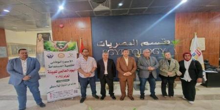 سكرتير مساعد الأقصر يفتتح معرض بدائل البلاستيك - هرم مصر