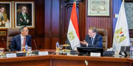 محافظ البنك المركزي المصري يلتقي رئيس البنك الصناعي والتجاري الصيني لبحث التعاون المشترك - هرم مصر