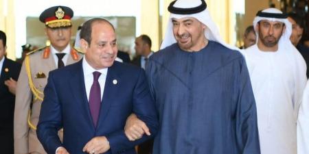الموقع الرئاسي ينشر فيديو زيارة الرئيس السيسي إلى أبوظبي ولقاء رئيس الإمارات - هرم مصر