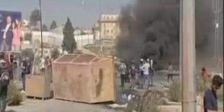 مستوطنون يهاجمون قرى شرق رام الله.. وحرائق في ممتلكات الفلسطينيين - هرم مصر
