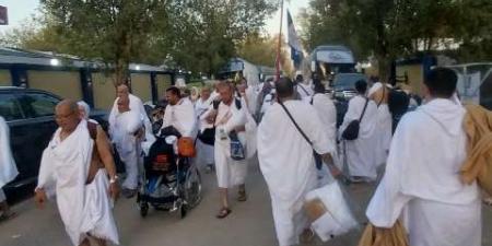 نجاح نفرة كامل حجاج السياحة الى المزدلفة بعد انتهاء تصعيدهم إلى عرفات - هرم مصر