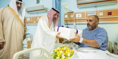 وكيل إمارة القصيم يعايد المرضى المنومين بمناسبة عيد الأضحى - هرم مصر