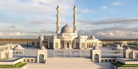بدء شعائر صلاة عيد الأضحى فى مسجد مصر الكبير بالعاصمة الإدارية - هرم مصر