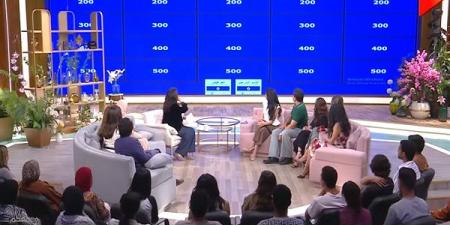 بالفيديو لعبة ترفيهية مع نجوم الإعلام في معكم منى الشاذلي - هرم مصر
