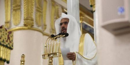 خطبة الجمعة من المسجد النبوي - هرم مصر